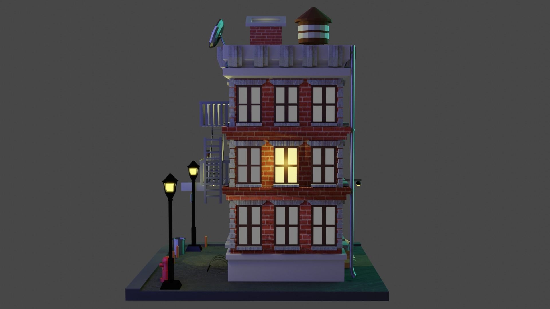 Apartament lighthouse 3D model_5