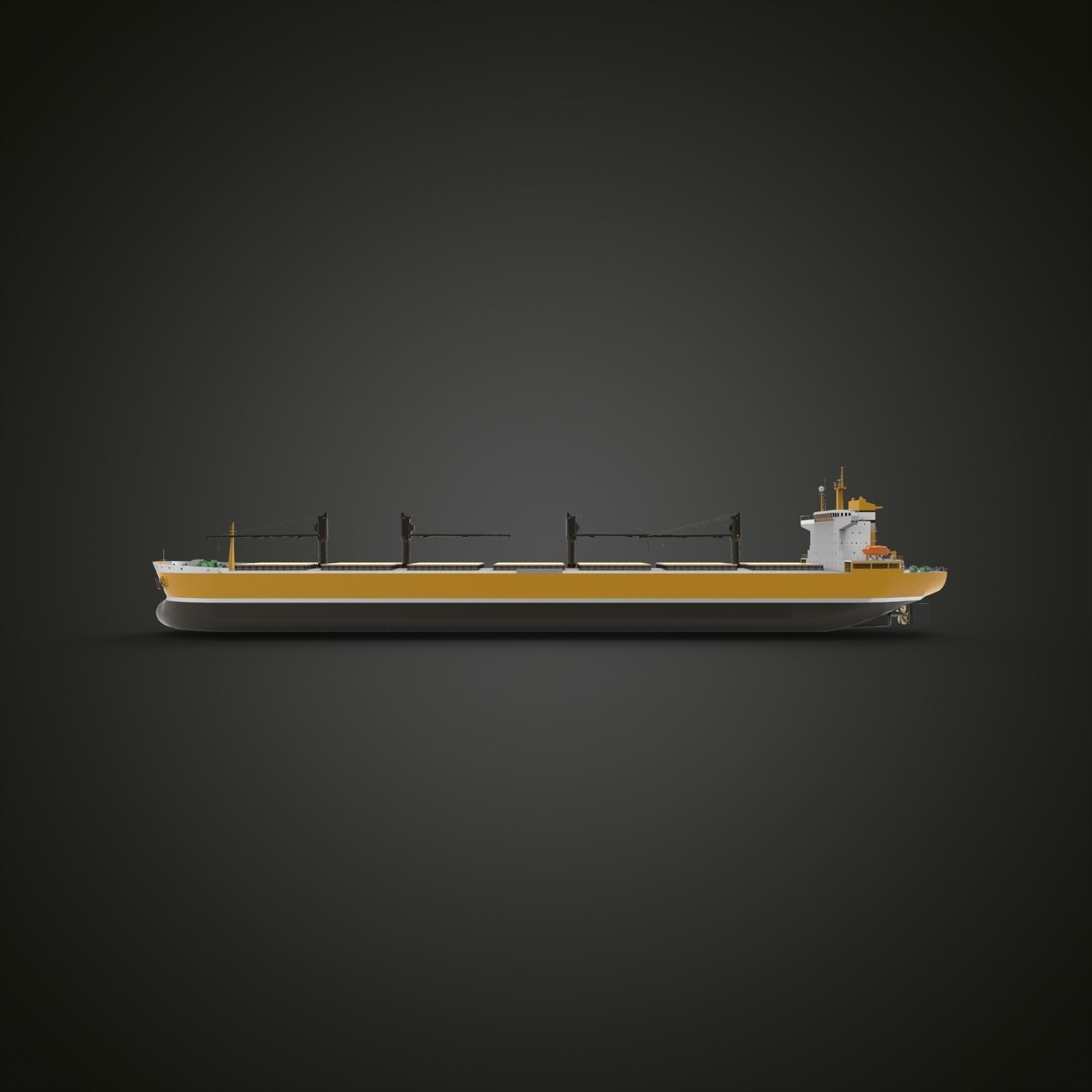 bulk carrier ship III 3D model_3