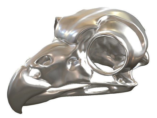 Cranium Owl Charm 3D print model