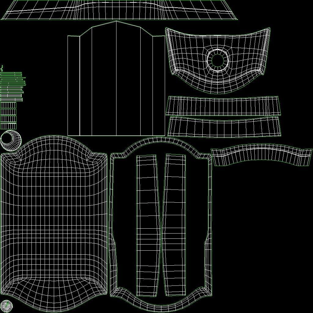 3D Smart Lock Low-poly 3D model_14