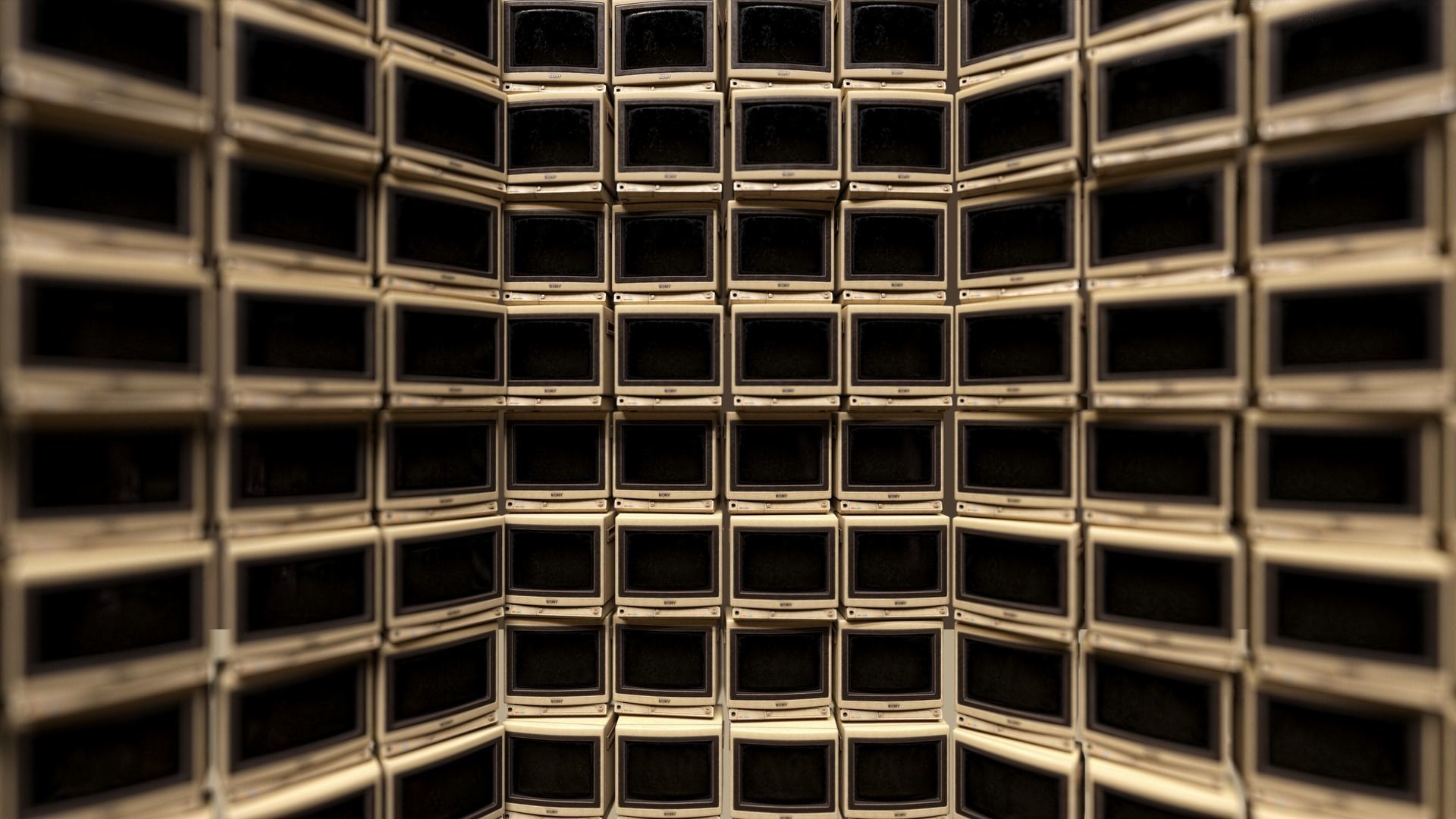 Retro Tv - Bony - Midpoly 3D model_8