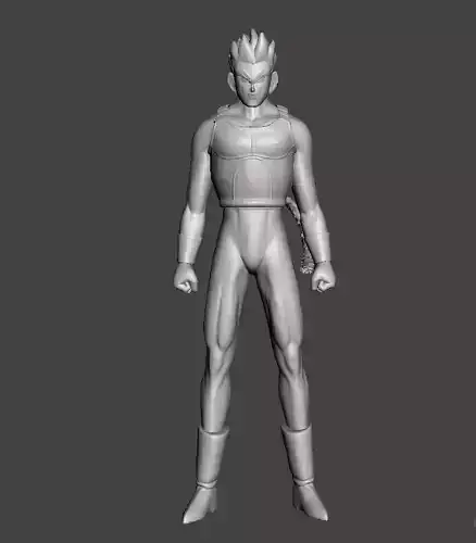 Beets 3D Model anime character