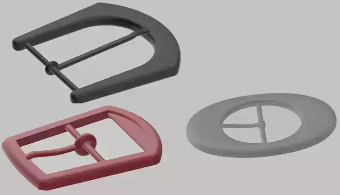 Set of 3 Buckles