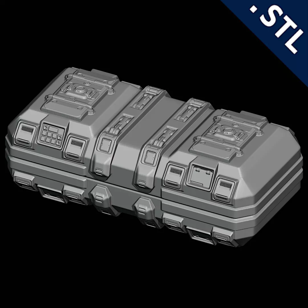 Cyberpunk Props - FREE Sample Free 3D print model_0