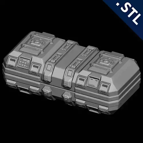 Cyberpunk Props - FREE Sample Free 3D print model