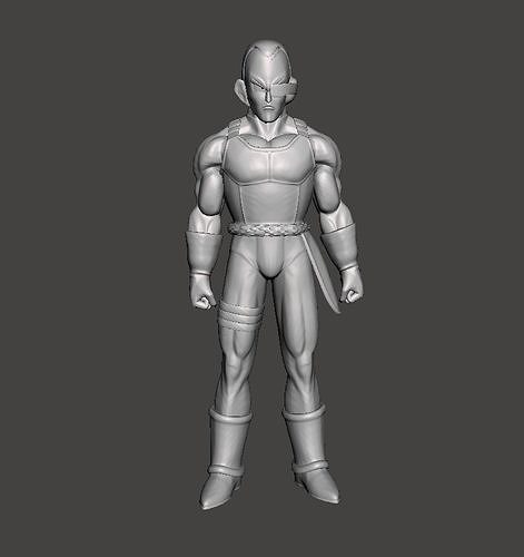 Leek 3D Model dragon ball character 3D print model