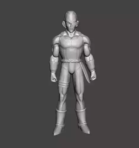 Leek 3D Model dragon ball character