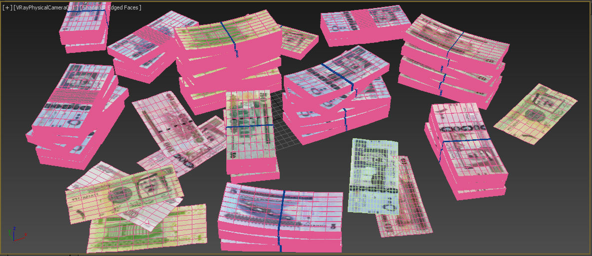 Saudi Arabian-Riyals 3D model_5