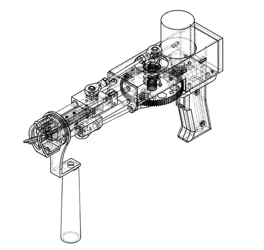 Tufting gun  3D model