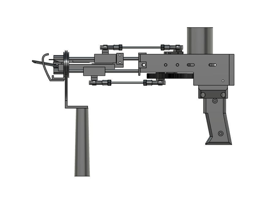Tufting gun  3D model_4