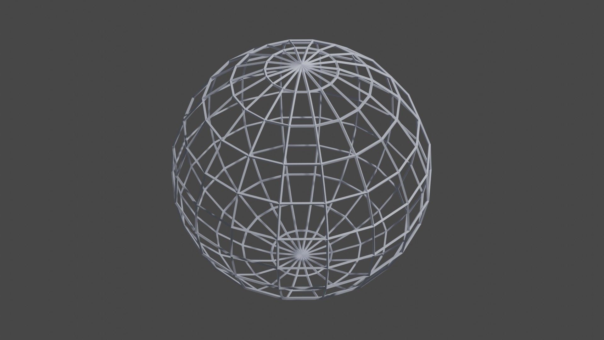 Grid Sphere free VR / AR / low-poly 3D model | CGTrader
