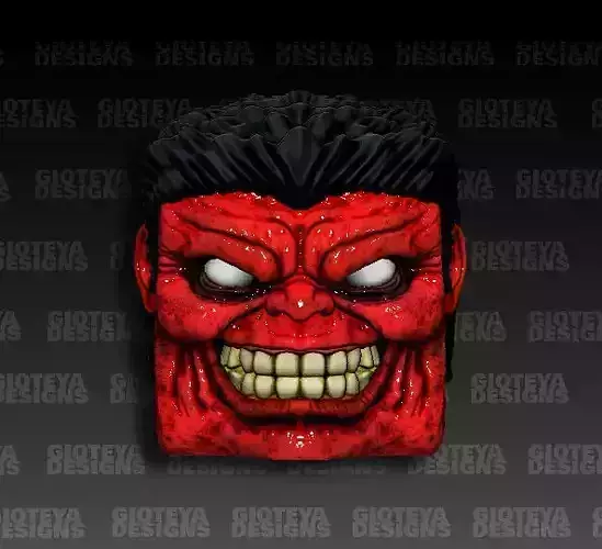 Red Hulk Wacom Pen Cap 