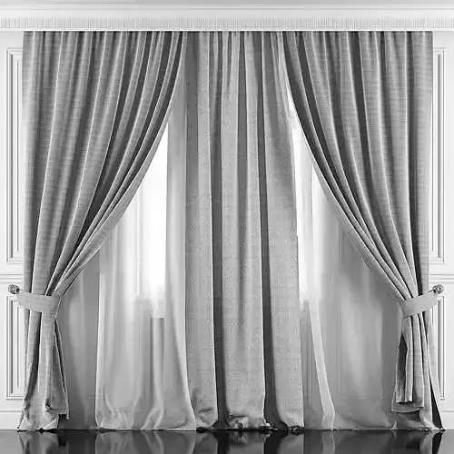 Curtain Set 365 3D model