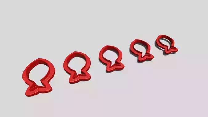 polymeric clay cutters- earrings