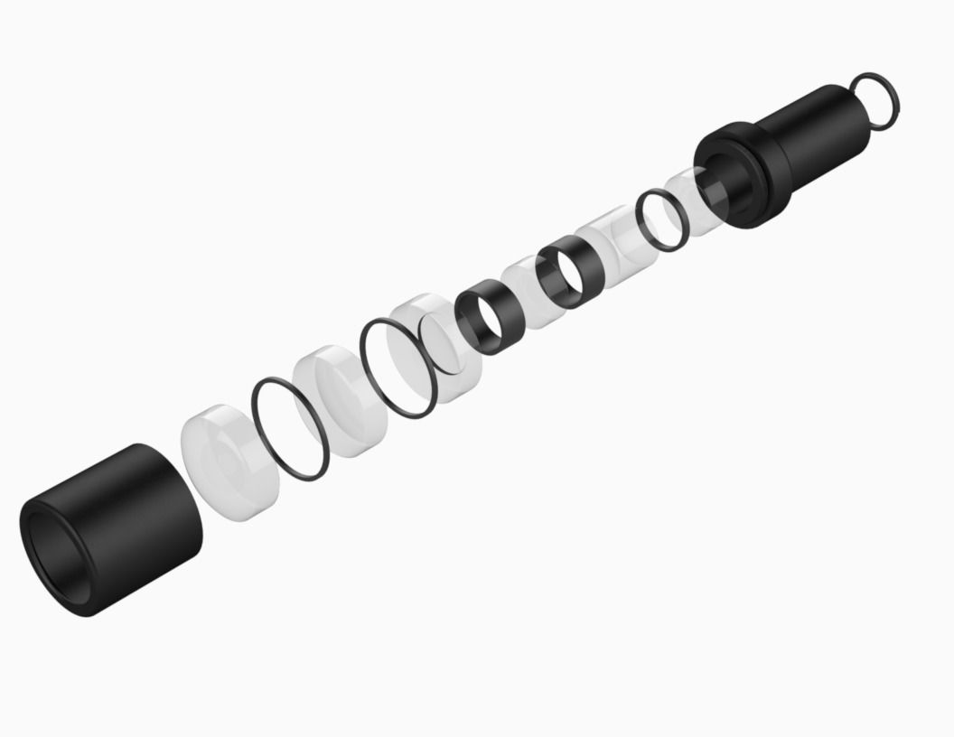 Optical Lens Barrel Assembly 3D model_3