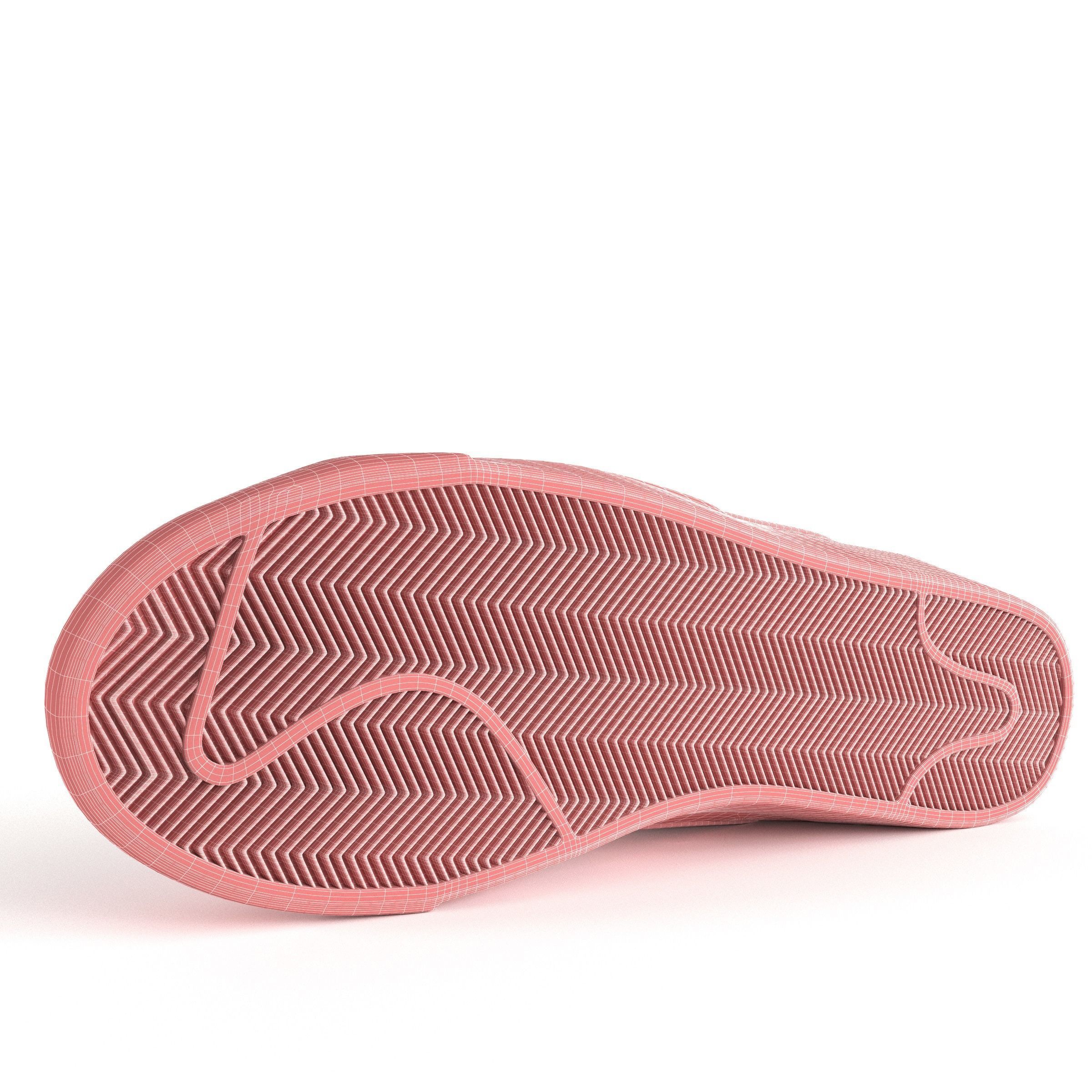 Nike Blazer Low 77 Vintage PBR Low-poly 3D model_9