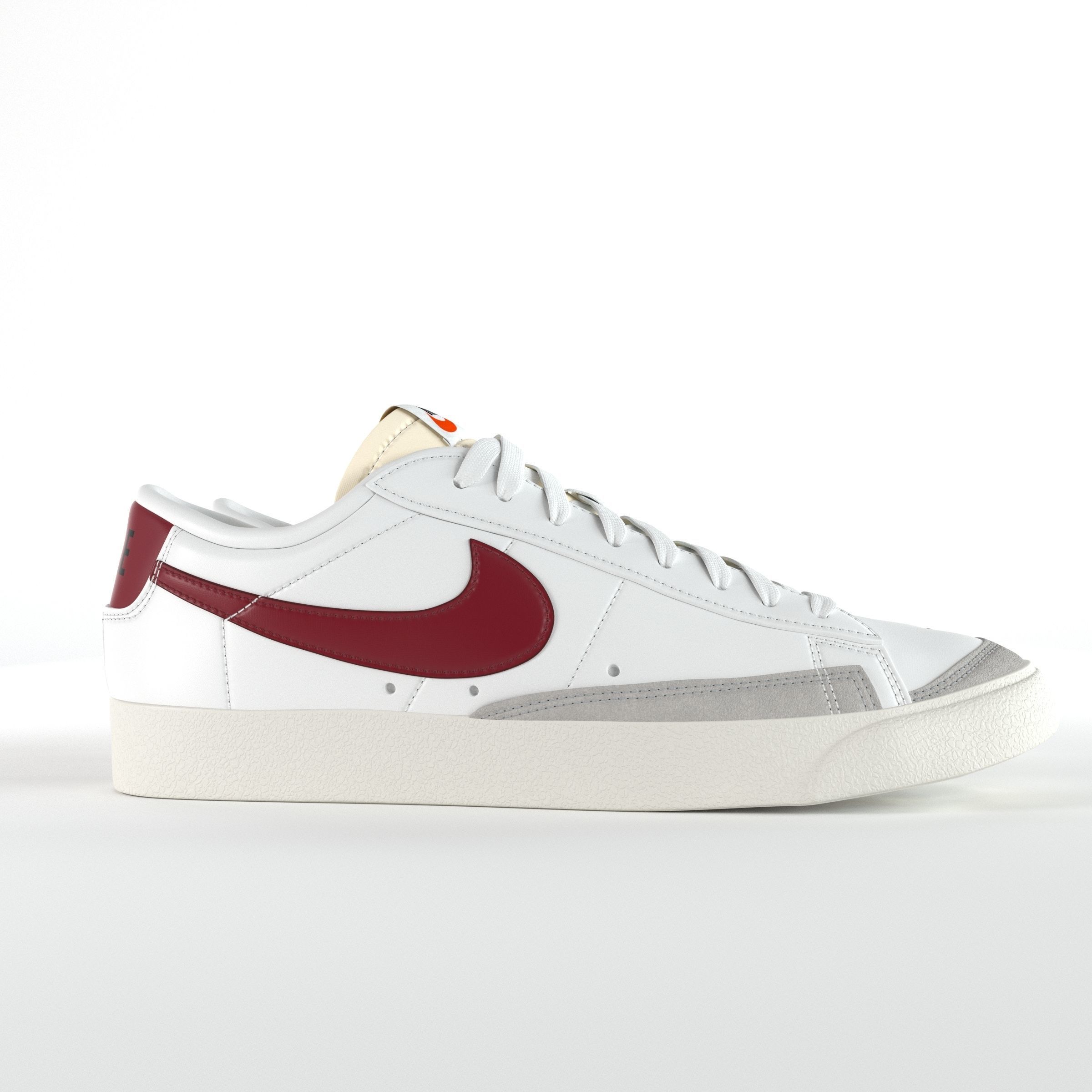 Nike Blazer Low 77 Vintage PBR Low-poly 3D model_2