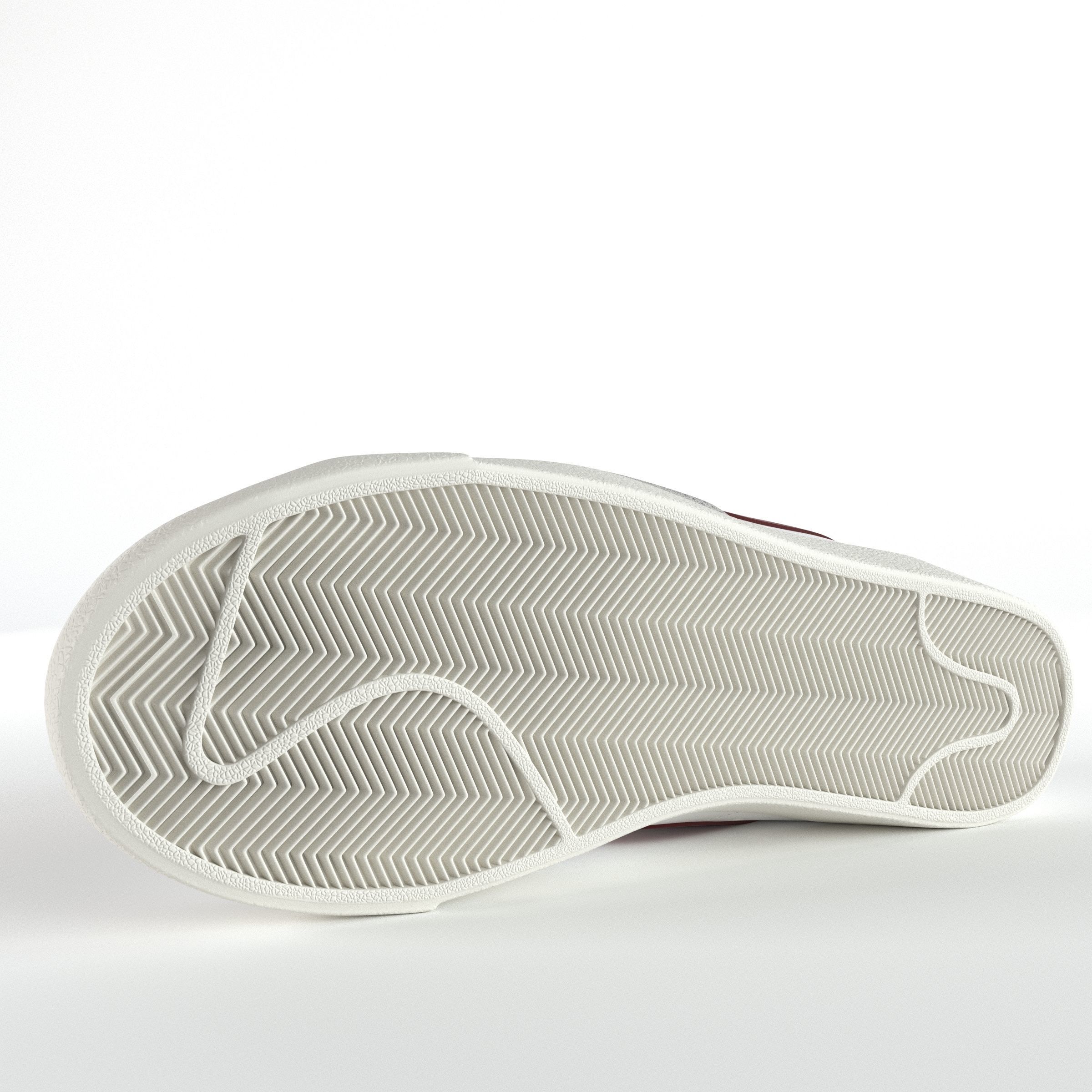 Nike Blazer Low 77 Vintage PBR Low-poly 3D model_7