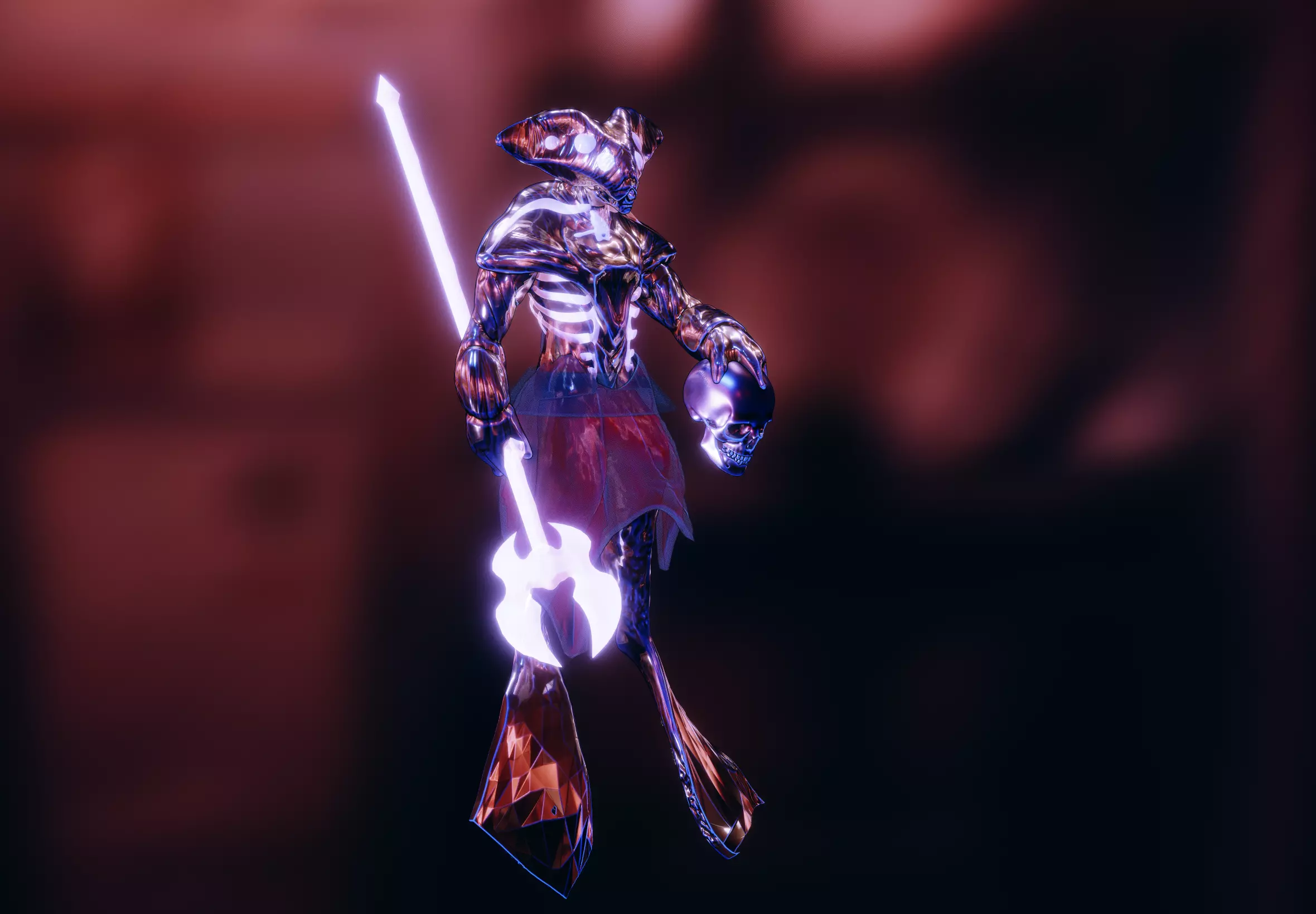 Sea creature  - monster  3D print model_0