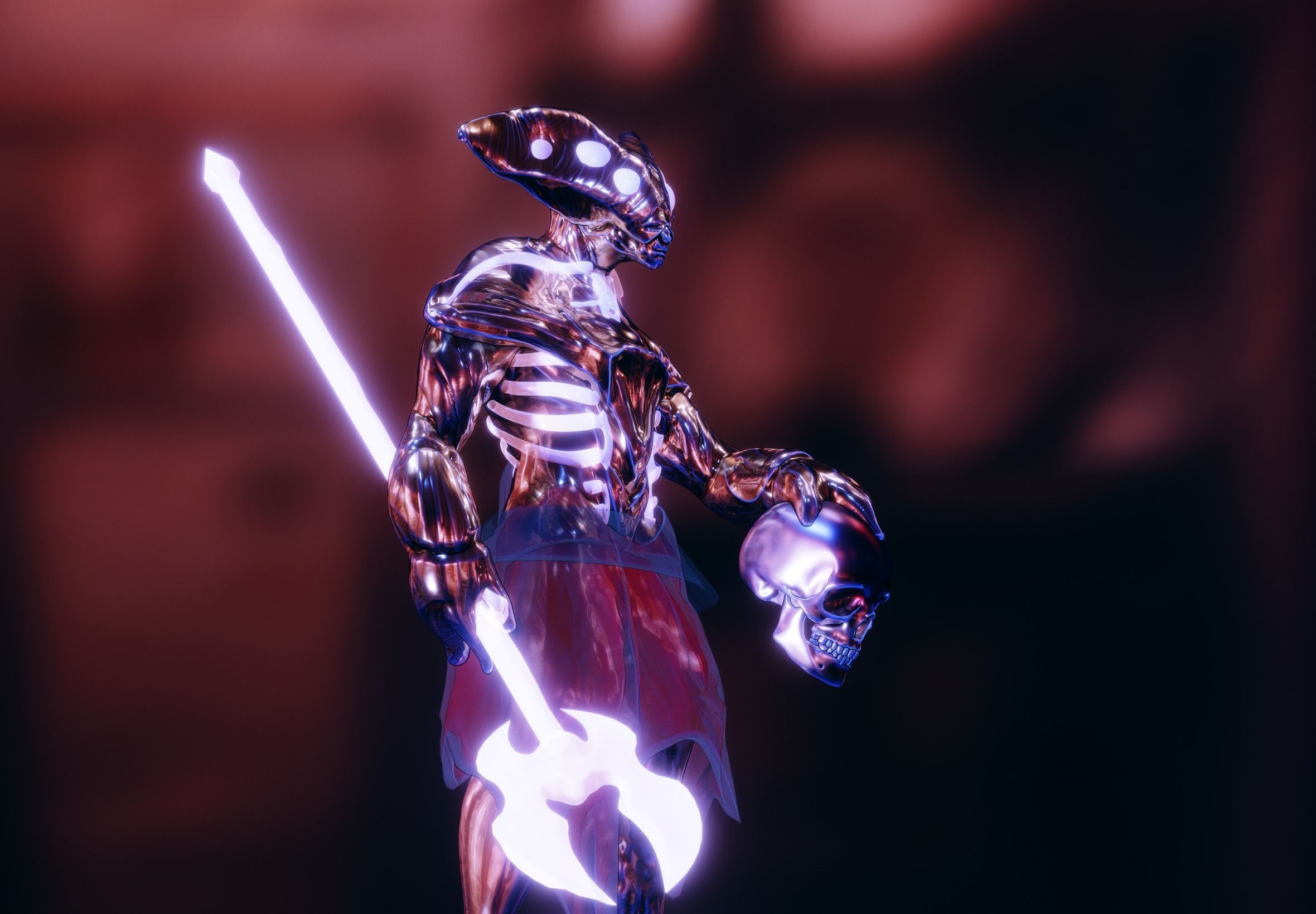 Sea creature  - monster  3D print model_1