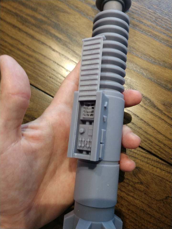 Custom Designed RotJ Style Lightsaber 3D print model_4