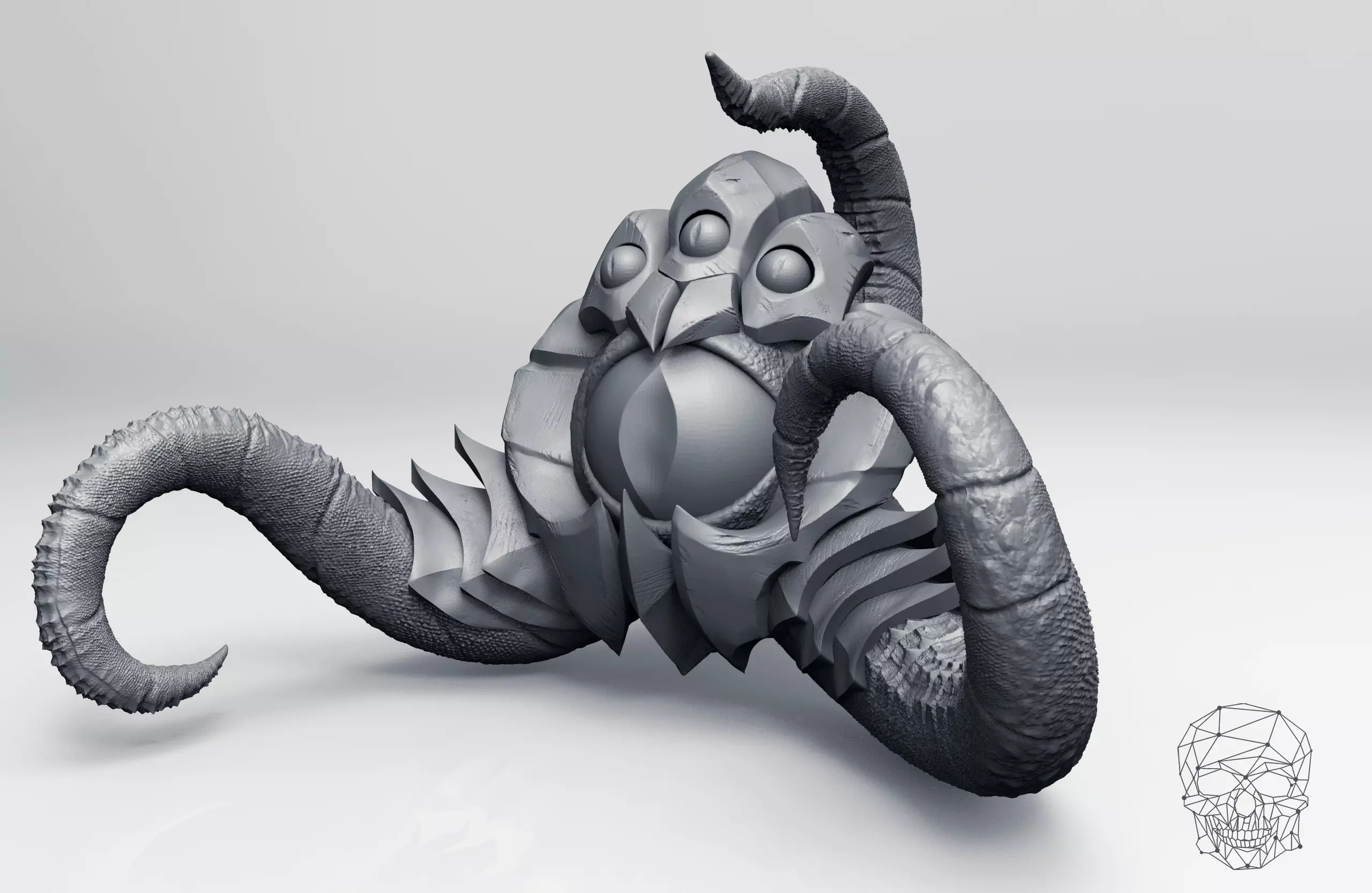 Vel Koz Figure 3D print model