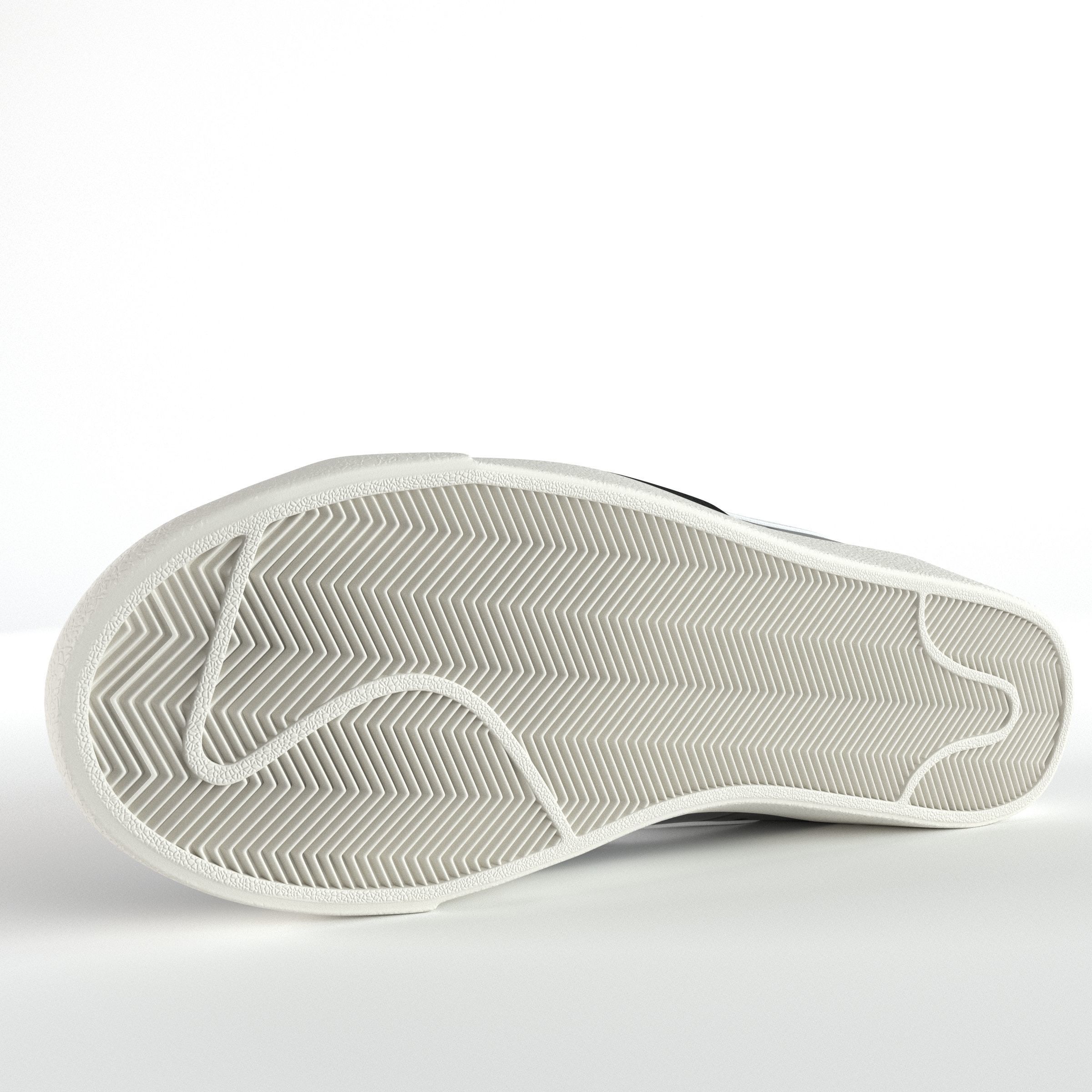 Nike Blazer Low 77 Vintage PBR Low-poly 3D model_7