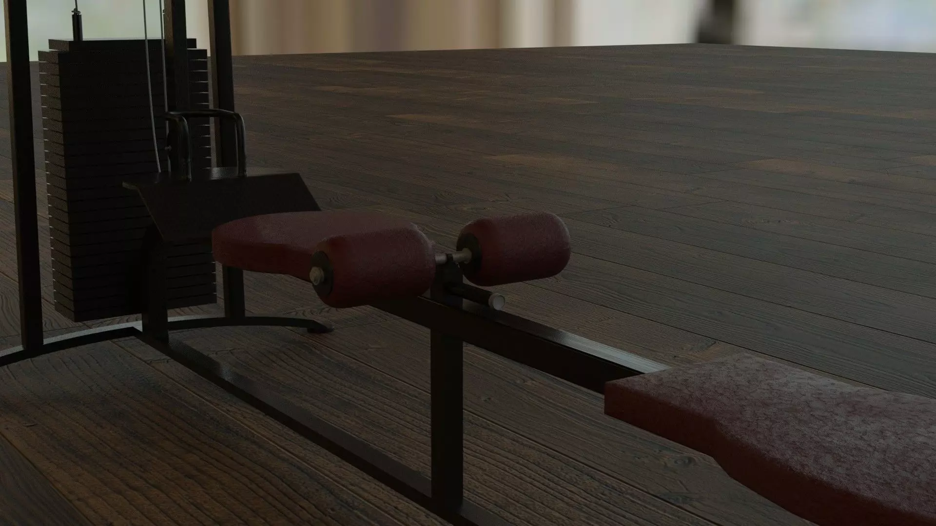 3D MODEL OF SPORTS SIMULATOR 3D model_0