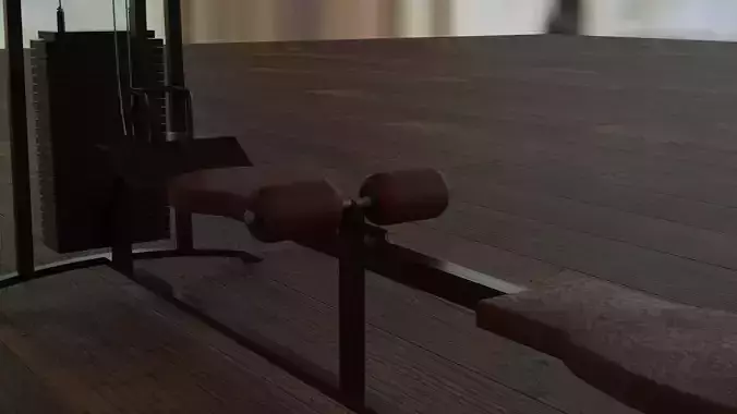 3D MODEL OF SPORTS SIMULATOR 3D model