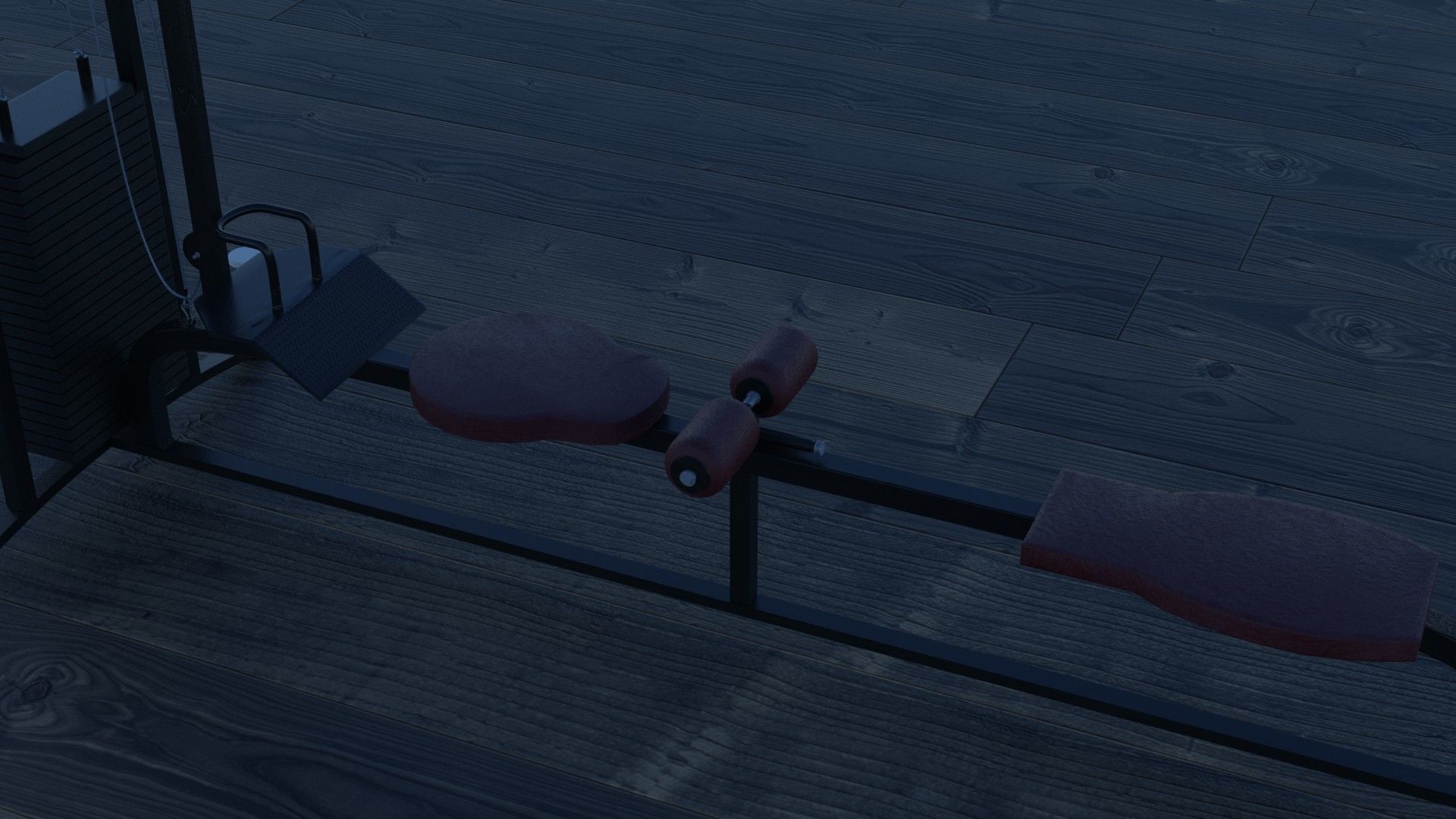 3D MODEL OF SPORTS SIMULATOR 3D model_6