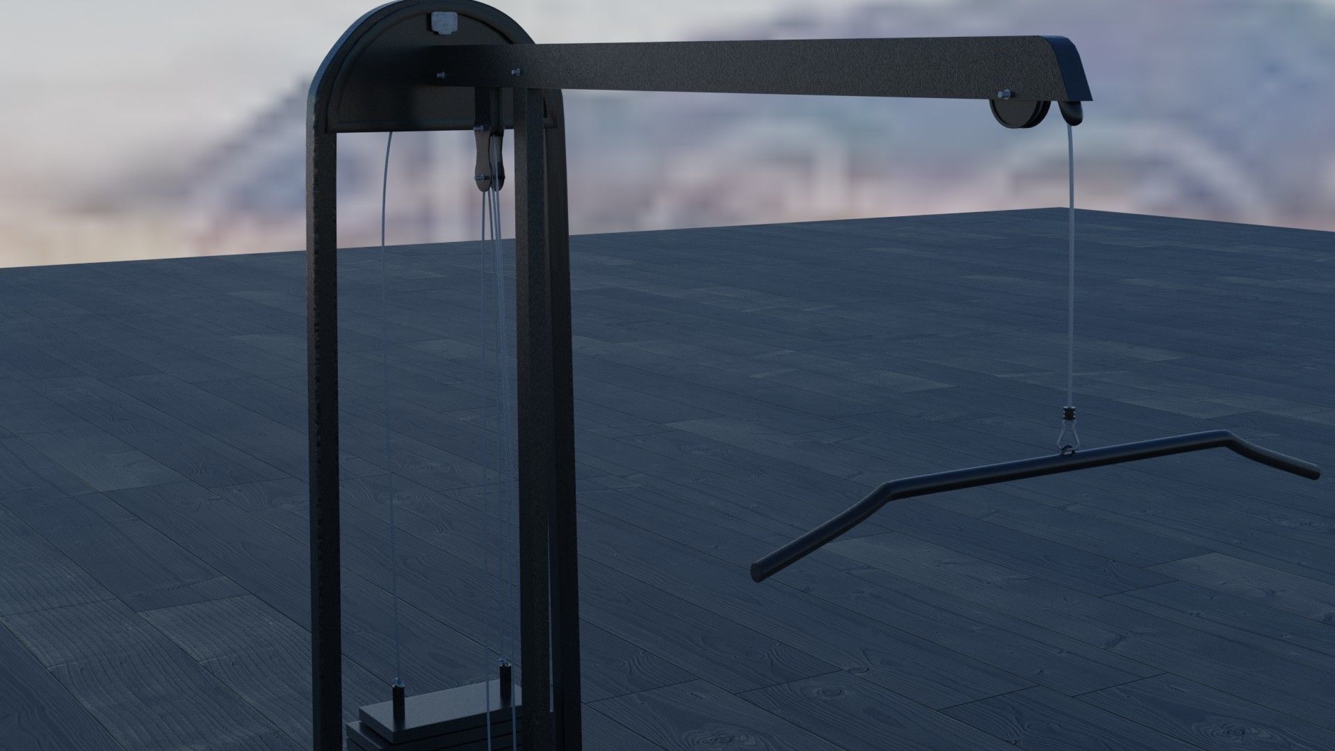 3D MODEL OF SPORTS SIMULATOR 3D model_5