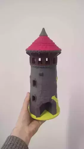 Fantasy Dice Tower