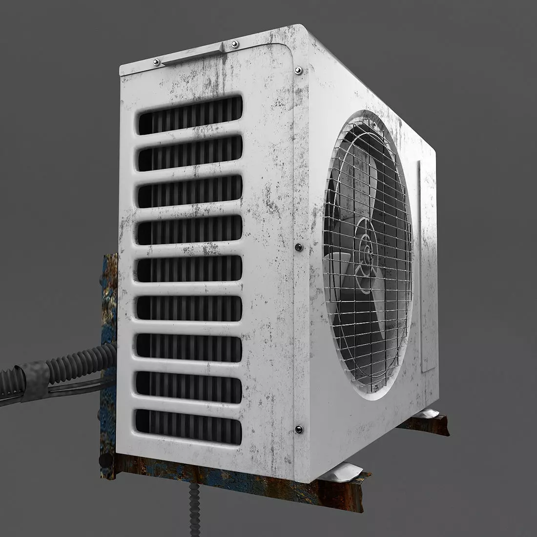 AirConditioning air conditioner - air conditioner 3D model_0