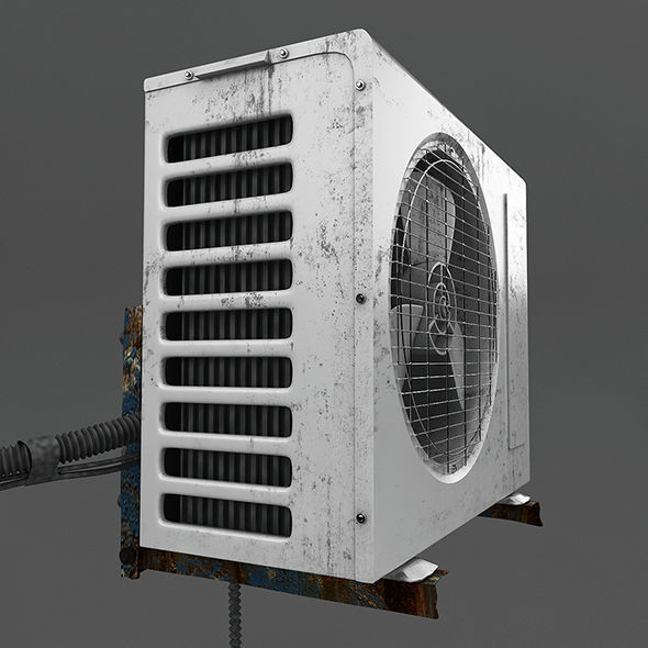 AirConditioning air conditioner - air conditioner 3D model_8