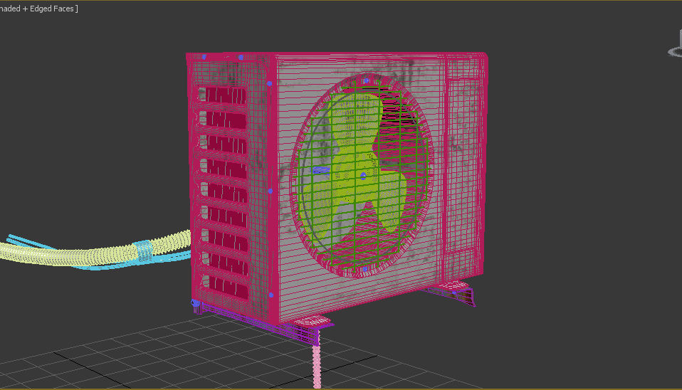 AirConditioning air conditioner - air conditioner 3D model_7