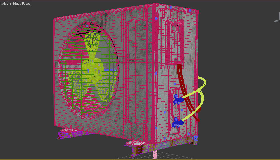 AirConditioning air conditioner - air conditioner 3D model_6