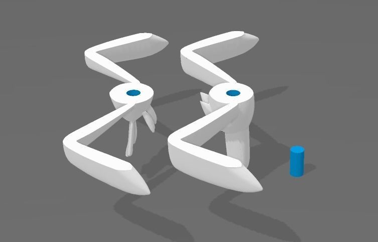 Pokemon Wingull 3d model with base 3D print model_10