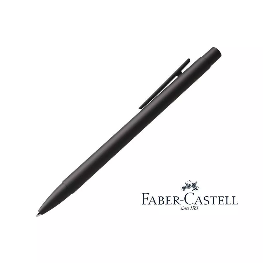 Faber-Castell Neo Slim Black Matt Ballpoint Pen 3D model