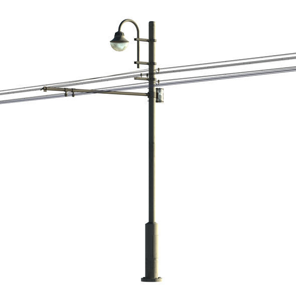 Street light 001 3D model_5