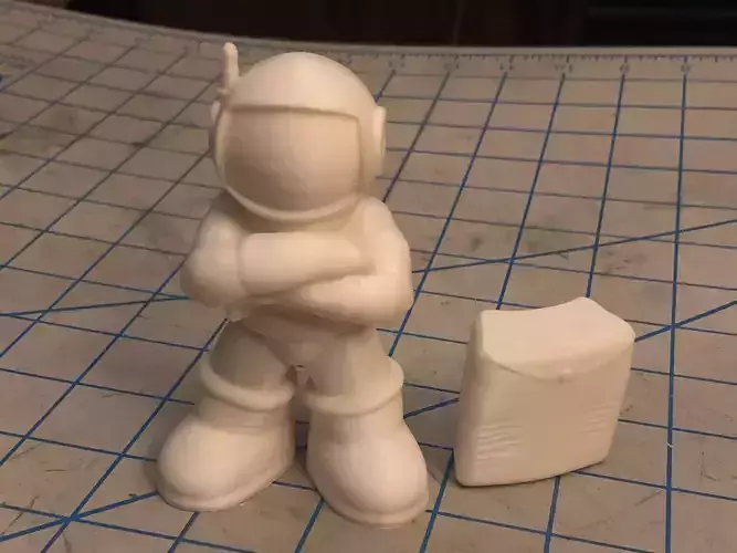 Space Race Guy 3D print model