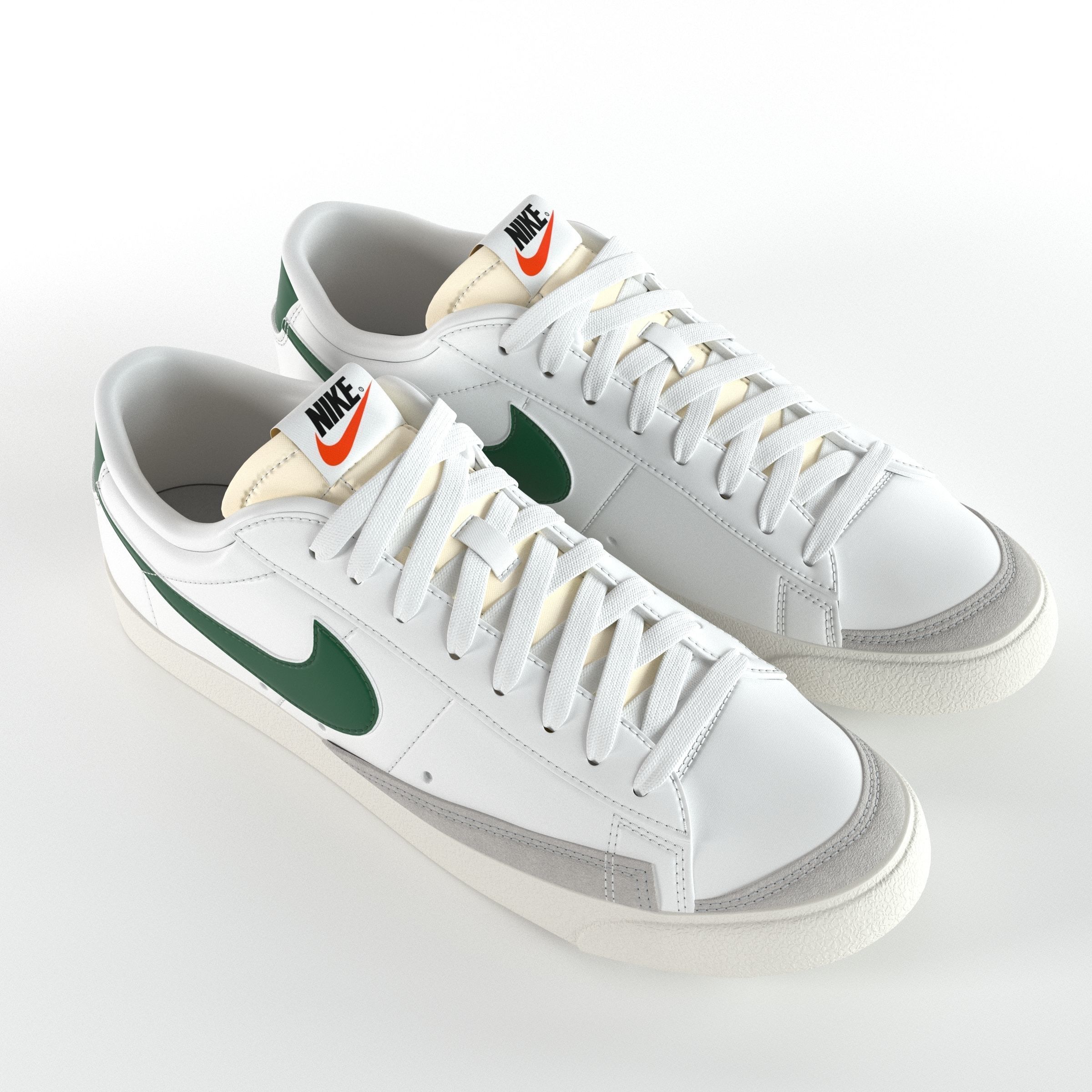 Nike Blazer Low 77 Vintage PBR Low-poly 3D model_5