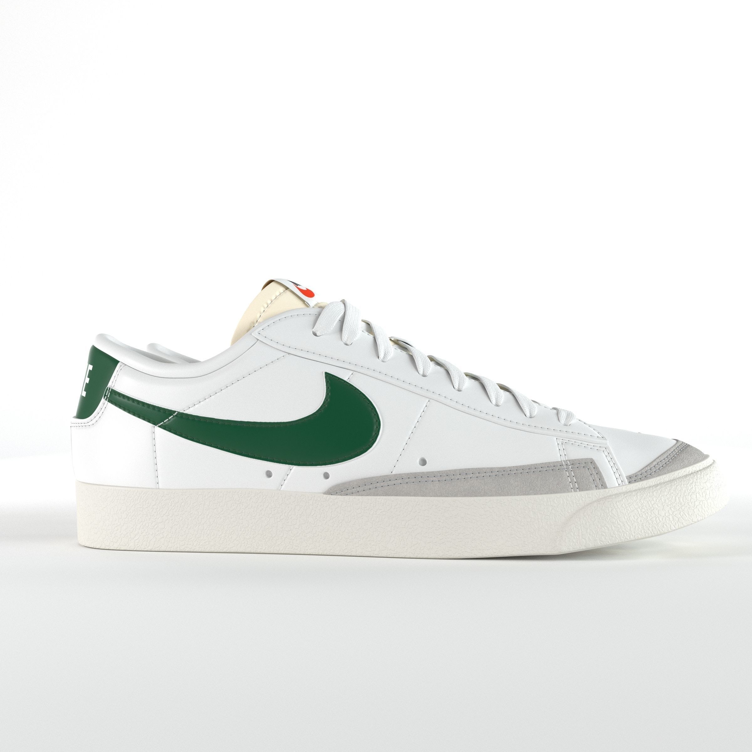 Nike Blazer Low 77 Vintage PBR Low-poly 3D model_2