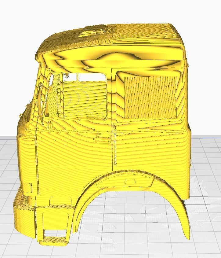 Iveco 190 38 IT Runner Cabin 3D print model_10