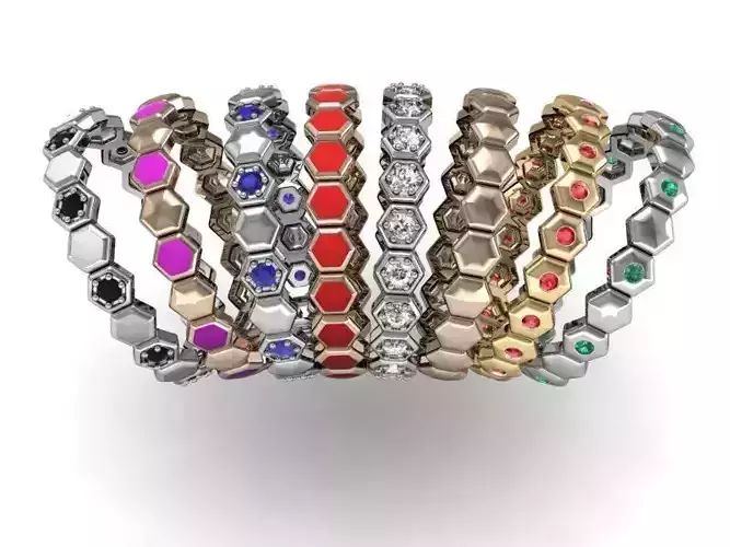 Set Ring  ready for 3d print