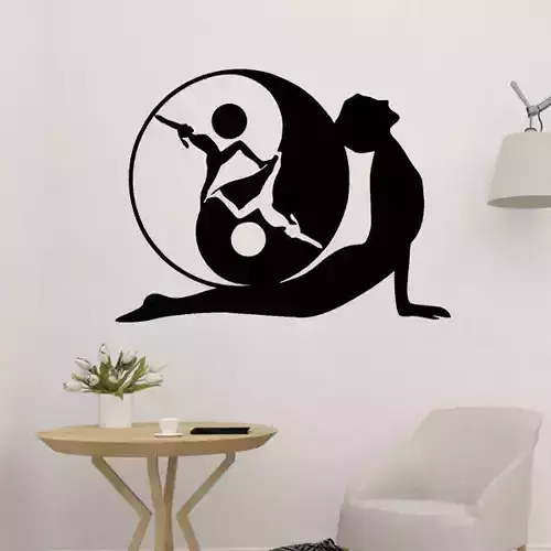 Gym Room Meditation Wall Art