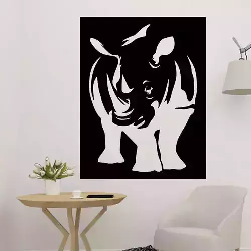 Rhino Wall Decor