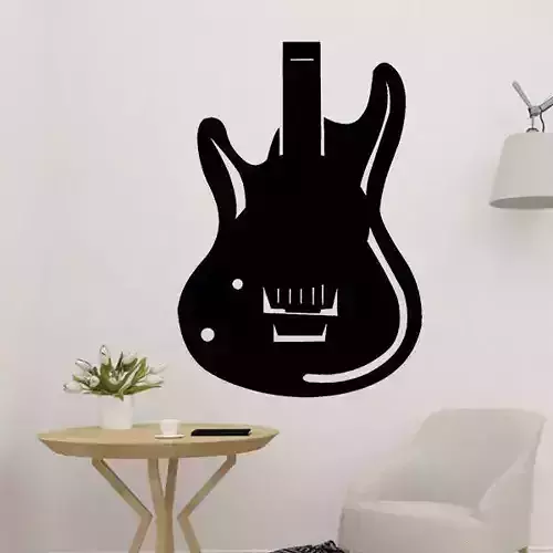 Electric Guitar Wall Decor
