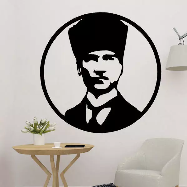 Ataturk 2D Decor 3D print model