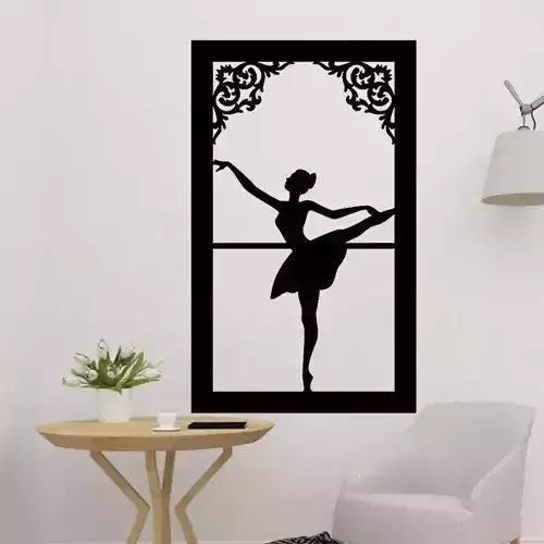 Ballerina Wall Decor 