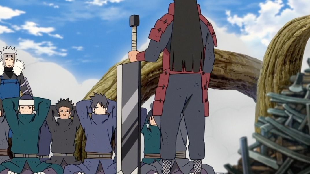 Hashirama Long Sword Foam Template Cosplay 3D Model Pepakura 3D print model_6